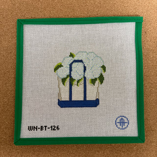 Blooming Hydrangeas Boat Tote