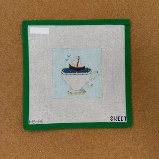 Sailboat Teacup