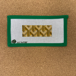 Goyard Yellow Flat Keychain
