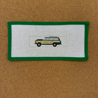 Jeep Grand Wagoneer Keychain - Hunter Green