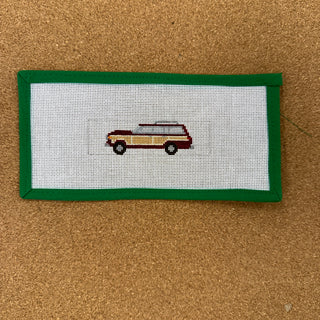 Jeep Grand Wagoneer Keychain - Maroon