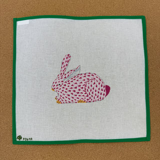 Pink Herend Bunny - 18