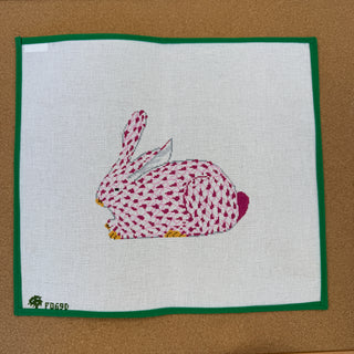Blue Herend Bunny - 13
