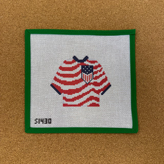 Striped Soccer Pullover