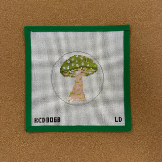 Green Mushroom Ornament