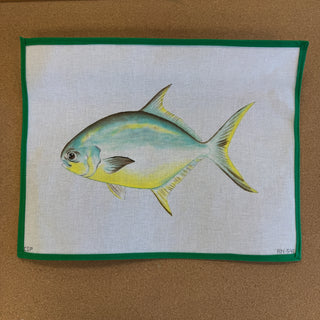 Pompano Facing Left