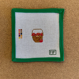 Lightship Basket with Apples Mini