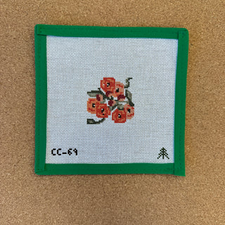 Orange Flowers Insert