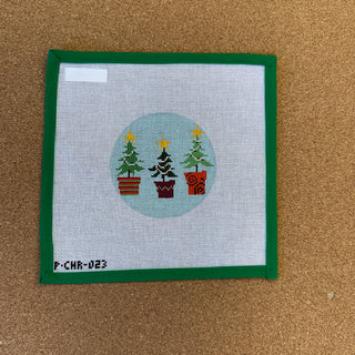 3 Christmas Trees - B