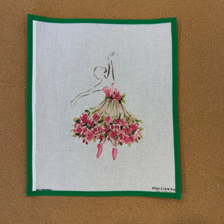 Ballerina with Flowers