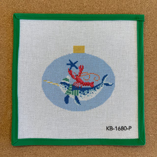 Festive Sea Friends - Narwhal and Lobster