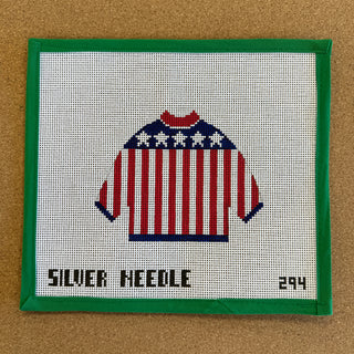 Flag Sweater Ornament