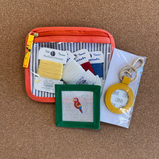 Red Parrot Key Fob Kit