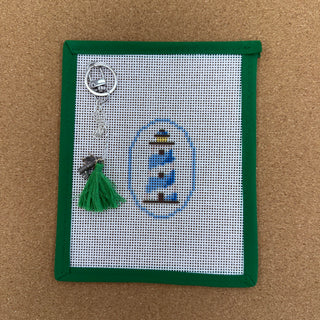 Blue Lighthouse Bag Charm