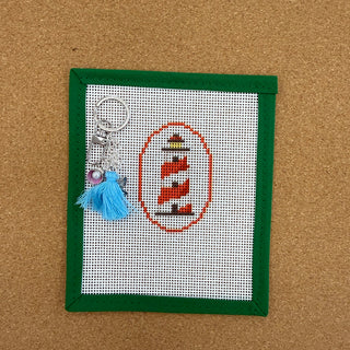 Red Lighthouse Bag Charm