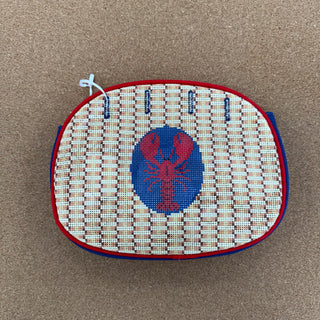 Wicker Lobster Bermuda Bag Canvas
