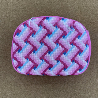 Pink Bargello Bermuda Bag Canvas