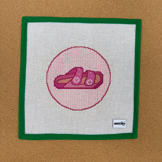 Pink Sandals Round