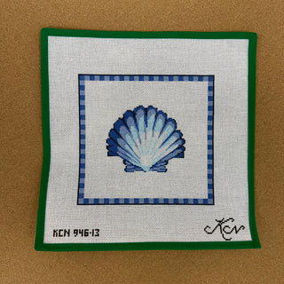 Classic Scallop in Ocean Blue