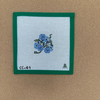 Blue Flowers Insert
