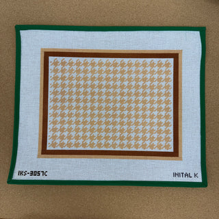 Houndstooth Pillow - Neutral