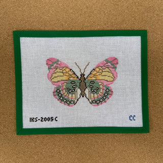 Butterfly Ornament - Pink/Green