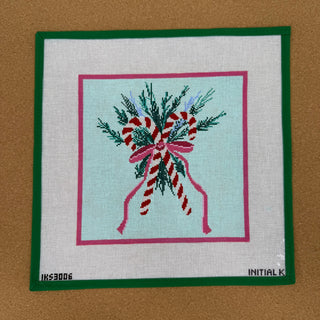Candy Cane Bow