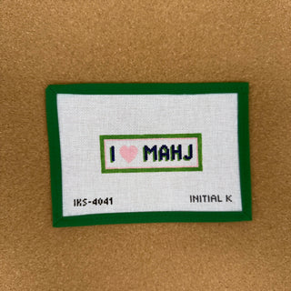 I Heart Mahj Bag Tag