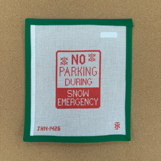 Emergency Snow Route - Red