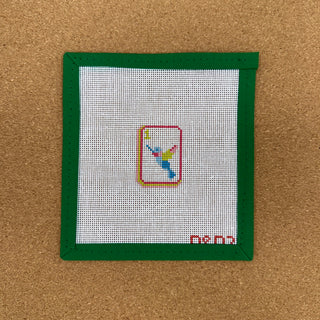 Mini Bam Bird Mahjong Tile