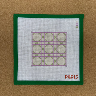 Lavendar Cane Coaster