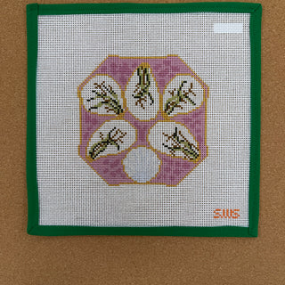 Mauve Oyster Plate - 13