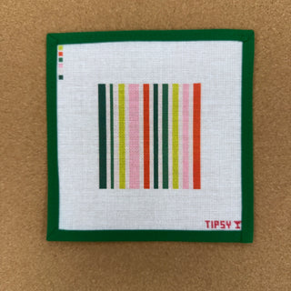 Colorful Stripes Square