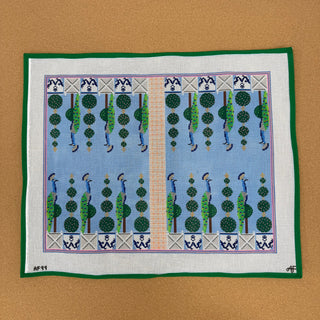 Peacock Backgammon Board