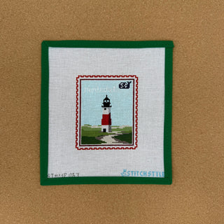 Nantucket Island Stamp