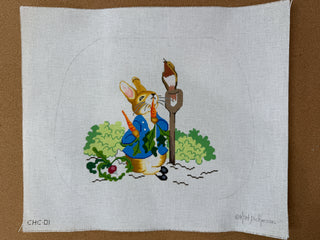 CHC-01 Child’s Chair Seat – Peter Rabbit in Mr. MacGregor’s Garden