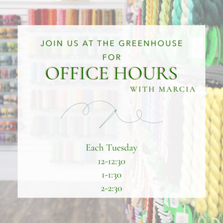 Needlepoint Office Hours with Marcia (30 Minutes)
