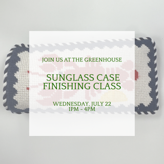 Glasses Case Finishing Class : July 22