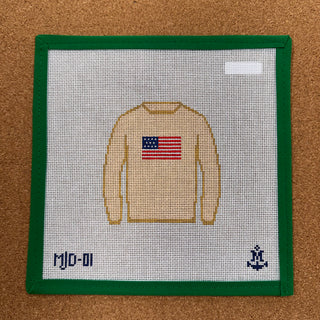 American Flag Sweater