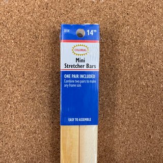 1/2" Mini Stretcher Bars - 14"