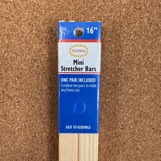 1/2" Mini Stretcher Bars - 16"