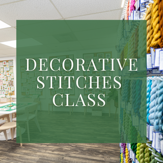 Decorative Stitches - October 30th