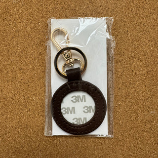 Leather Key Chain - Brown