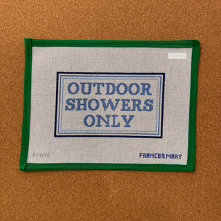 Outdoor Showers Only - Blue 18