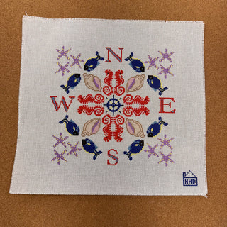HHD-0015 Tropical Compass Rose