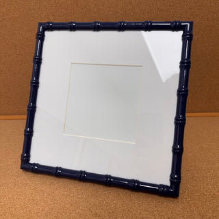 Morgan Julia Navy Bamboo Frame