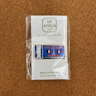 Vive La France Matchbox Needle Minder