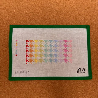 Ombre Houndstooth - Rainbow