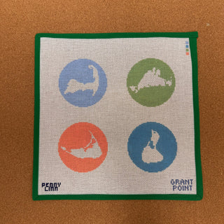 New England Islands Coaster Set