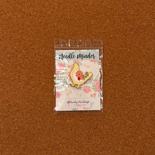 Farmhouse Floral Chicken Needle Minder